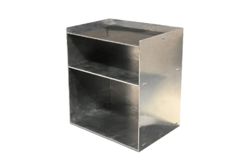 aluminum side table